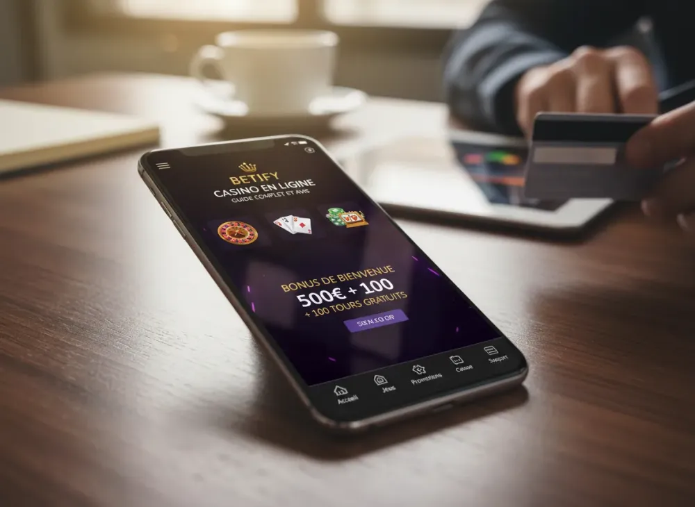 Betify Casino en Ligne - Guide Complet et Avis