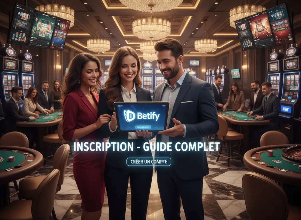 Betify inscription - Guide complet pour créer un compte